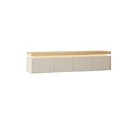 GEK208130 Accueil Meuble TV Flottant, Meuble TV Mural, Console TV de Rangement de Divertissement for Le Salon Cabinet(Grand)