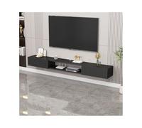 GEK208130 Accueil Support TV Flottant, Support Mural for Divertissement, étagère de Rangement multimédia Cabinet