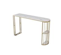 GEK208130 Accueil Table de Bar légère et Luxueuse en Bois de Roche, Table de Cuisine et de Salle à Manger Simple et Haute avec Pieds Robustes Table de comptoir(Petit)