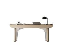 GEK208130 Bureau de luxe simple et léger - Sensation de qualité supérieure - Pour salon, bureau, maison, étude, petite plaque de roche - En acrylique - 140 x 70 x 75 cm