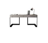 GEK208130 Bureau simple de luxe haut de gamme en ardoise pour la maison, petit bureau d'écriture simple pour PC, table d'écriture (140 cm)