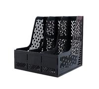 GEK208130 Bureau Stockage Document Informations Contrat Classification Bureau Classeur Rack Organiseur(Noir)