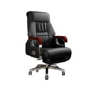GEK208130 Chaise de bureau ergonomique de qualité supérieure - En cuir exécutif - Chaise de massage pour la maison et le bureau