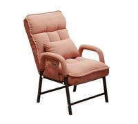 GEK208130 Fauteuil de Bureau Chaise de Bureau Ergonomique en Tissu, for réception, réunion, conférence et Salle d'attente, Chaise de Bureau à Domicile Chaise de Bureau(Pink)