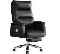 GEK208130 Fauteuil de Bureau Fauteuil de Bureau Confort Haut de Gamme, Fauteuil de Direction pivotant et inclinable en Cuir for Une Assise prolongée Chaise de Bureau