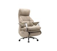 GEK208130 Fauteuil de Bureau Fauteuil de Bureau électrique inclinable et Ergonomique en Cuir véritable for Une Assise Confortable Pendant de Longues périodes Chaise de Bureau