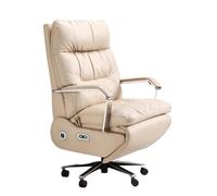 GEK208130 Fauteuil de Bureau Fauteuil de Bureau massant électrique, Ergonomique et inclinable, en Cuir, for Un Confort prolongé Chaise de Bureau
