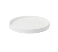 GEK208130 Jardin Bac à Plantes Rond, Soucoupe for jardinière de Balcon, Salon, Grande Taille Plantes en Pot(Blanc,XXL)
