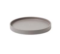 GEK208130 Jardin Bac à Plantes Rond, Soucoupe for jardinière de Balcon, Salon, Grande Taille Plantes en Pot(Grigio,XXL)