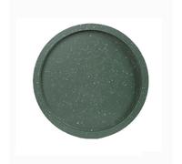 GEK208130 Jardin Bac de Drainage Rond et Moderne for Plantes, Soucoupe en résine synthétique for Pot de Fleurs, idéal for Le Salon ou Le Balcon Plantes en Pot(Green,Grand)