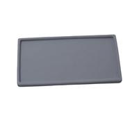 GEK208130 Jardin Bac d'égouttage for Plantes de Jardin, for Pots de Fleurs rectangulaires d'intérieur et d'extérieur Plantes en Pot(Dark Grey,Grand)