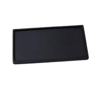 GEK208130 Jardin Bac d'égouttage for Plantes de Jardin, for Pots de Fleurs rectangulaires d'intérieur et d'extérieur Plantes en Pot(Noir,Petit)