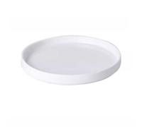 GEK208130 Jardin Bac d'égouttage for Plantes de Jardin, Soucoupe Ronde for Pot de Fleurs, for Salon, Balcon, terrasse Plantes en Pot(Blanc,Grand)