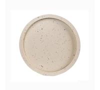 GEK208130 Jardin Grande Soucoupe for jardinière, bac d'égouttage, Palette Ronde en résine synthétique for Plantes d'intérieur et d'extérieur Plantes en Pot(Beige,XL)