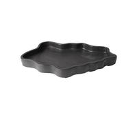 GEK208130 Jardin Plateau de Composition Florale en Argile Violette Forme irrégulière, Grand Format, for Plantes d'intérieur et d'extérieur, avec Soucoupe égouttoir Plantes en Pot