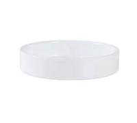GEK208130 Jardin Plateau d'égouttage Rond et Profond for Plantes, soucoupes en céramique for Pots de Fleurs, for Le Jardinage Domestique, Trois Couleurs Plantes en Pot(Blanc,Grand)