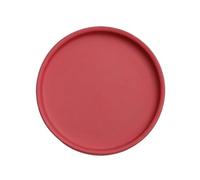 GEK208130 Jardin Plateaux d'arrosage for Plantes en céramique, soucoupes Rondes for Pots de Fleurs, for Salon, Balcon Plantes en Pot(Red,Moyen)