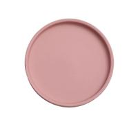 GEK208130 Jardin Plateaux d'arrosage for Plantes en céramique, soucoupes Rondes for Pots de Fleurs, for Salon, Balcon Plantes en Pot(Pink,Grand)