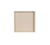 GEK208130 Jardin Plateaux d'égouttage en résine synthétique for Plantes d'intérieur, avec Soucoupe à Motifs Pointus for Pot de Fleurs, for Salon, Balcon Plantes en Pot(Beige,Grand)