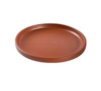 GEK208130 Jardin Soucoupe Ronde for Pot de Fleurs, Plateau d'égouttage, Palette en céramique Sable Violet for intérieur et extérieur Plantes en Pot(Grand)