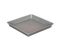 GEK208130 Jardin Soucoupes carrées for Plantes, bac à Fleurs en résine for Salon et Balcon Plantes en Pot(Grigio,Grand)