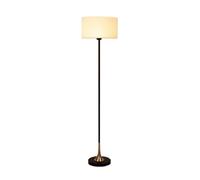 GEK208130 Moderne Abat-jour en tissu blanc, lampadaire rétro for salon, chambre à coucher, chevet, décoration de bureau, canapé en fer Lampe haute