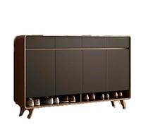 GEK208130 Moderne Armoire à Chaussures Entrée de la Maison Couloir extérieur Porte Intérieur Multicouche Foyer intégré Organisateur(Grand)