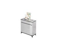 GEK208130 Moderne Armoire à Chaussures for Usage Domestique, lumière de Porte, Laque de Luxe, Armoire de Foyer, Petite étagère à Chaussures Domestique, entrée Organisateur(Moyen)