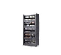 GEK208130 Moderne Armoire à Chaussures, Porte de Maison, Organisateur de Chaussures Simple, Gain de Place, intérieur Anti-poussière Organisateur(Grigio,Petit)