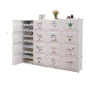 GEK208130 Moderne Porte-Armoire à Chaussures Simple, Porte-Chaussures économique Multicouche, Anti-poussière, Grande capacité, for l'intérieur et la Maison Organisateur