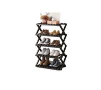GEK208130 Moderne Porte de Rangement à Domicile, dortoir des Dieux, Petite Armoire à Chaussures Pliable, Installation Gratuite, étagère à Chaussures Simple Organisateur(Moyen)
