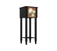 GEK208130 Vase Pied de piédestal Étagère à Fleurs Haute for entrée de Salon avec tiroir, étagère décorative for Plantes de Style Art Moderne Décoration de la Maison