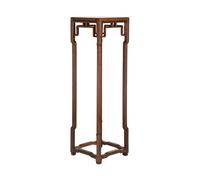 GEK208130 Vase Pied de piédestal Nouveau présentoir Chinois en Bois Simple et Vintage, Base for bonsaï, for Salon, Balcon Décoration de la Maison