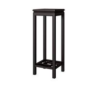 GEK208130 Vase Pied de piédestal Nouvelle Base de bonsaï en Bois d'ébène Double Chinois, étagères de Sol for bonsaï de Salon intérieur Décoration de la Maison(Petit)