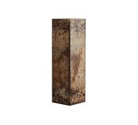 GEK208130 Vase Pied de piédestal Présentoir décoratif en métal Vieilli, Support de Table à Fleurs for Salon Décoration de la Maison(Petit)