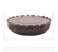 GEK208130 Vase Pied de piédestal Support de présentation for bonsaï, décoration de Bureau à Domicile, Socle en Bois sculpté en Forme de Lotus Décoration de la Maison(Grand)