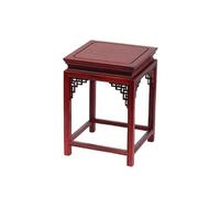 GEK208130 Vase Pied de piédestal Tabouret de présentation en Bois de Rose for théière et bonsaï, idéal for la décoration de la Maison ou du Bureau. Décoration de la Maison(Grand)