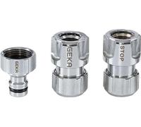 Geka 887CY Set de Base 1/2" MS, Argent, 18 x 8 x 13 cm