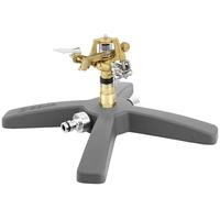 GEKA Arroseur Circulaire et Secteur V 80 B (portée de Lancer : env. 13 m, 2-4 Bar, Secteur 20°-360°, arroseur oscillant, arroseur de Jardin, arrosage de Jardin) 17.0012.9