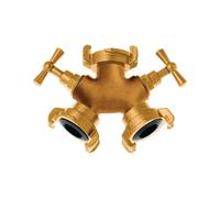 GEKA Distributeur à deux voies GEKA plus laiton taille nominale 1/2 po. GEKA Quantité:1