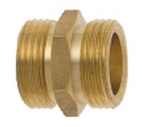 GEKA GEKA® Nipple fileté MS 6 pans, 2xAG G1", SB Quantité:1