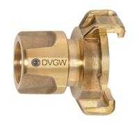 GEKA GEKA plus Raccord de liaison système à emboîtement KTW, laiton, douille et griffe, SB Quantité:1