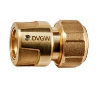GEKA GEKA plus Raccord de tuyau, système à emboîtement, KTW, arrêt d'eau, laiton, 1/2"-13mm Bl Quantité:5