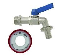 GEKA GEKA Set de robinet à bille 3/4"-12mm MS Ni Quantité:6