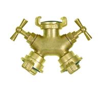 GEKA GEKA Valve deux voies MS avec valve R et raccord, emballage suspendu et raccord, emballage suspendu Quantité:1