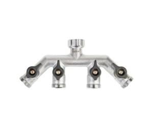 GEKA GEKA Valve quatre voies FI G 3/4" 4 x MG G 3/4" MS Cr Carte Quantité:5