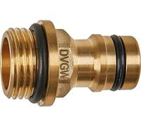 GEKA KARASTO GEKA Plus 46.1829.9 - Connecteur pour eau potable - Pièce de rechange pour pistolets de nettoyage - Filetage extérieur G1/2 - En laiton avec certification DVGW - Accessoires pour outils