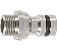 GEKA Plus 46.1709 Fiche mâle mâle pour système de branchement AG G 3/8" MS Ni