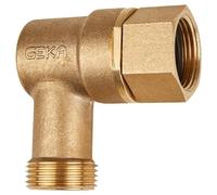 GEKA Plus MS CW617N 42.8500.49 Robinet rotatif 1" (pièce de rechange pour dévidoir GEKA plus P80 et P125, qualité robuste, facile à monter, accessoire pour outils de jardinage)