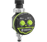 GEKA® ordinateur d'arrosage électronique avec 1 sortie & adaptateurs de robinet G3/4 + G1